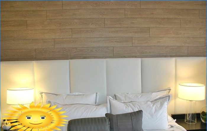 Wanddekoration mit Laminat: So befestigen Sie Laminat an der Wand