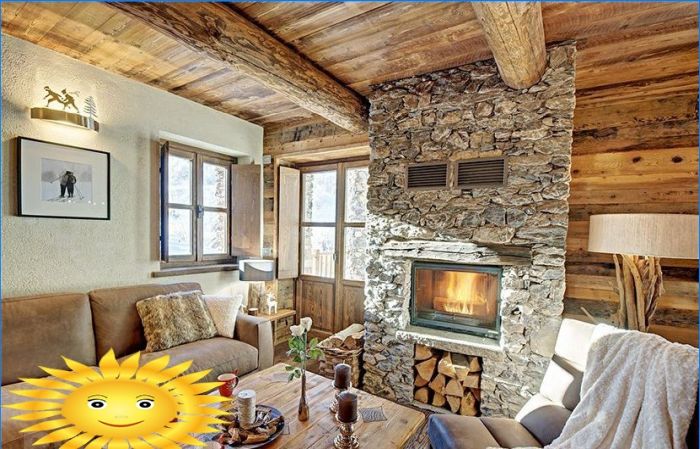 Wohnzimmer im Chalet-Stil: 5 Merkmale eines harmonischen Raums