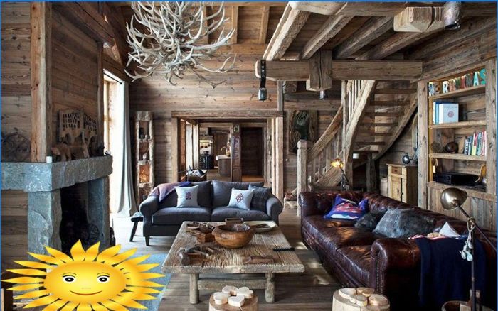 Wohnzimmer im Chalet-Stil: 5 Merkmale eines harmonischen Raums