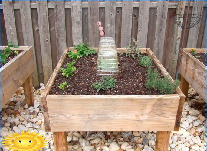 DIY angehobene Gartenideen