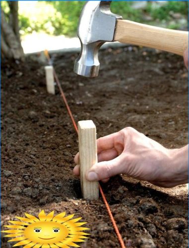 DIY Naturstein Gartenwege