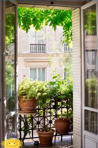 Französischer Balkon: Typen, Ausstattung, Anordnung