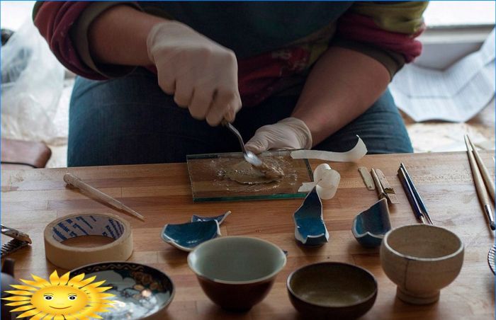 Kintsugi - die japanische Kunst, zerbrochenes Geschirr zu restaurieren