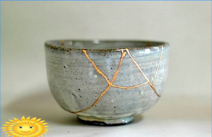 Kintsugi - die japanische Kunst, zerbrochenes Geschirr zu restaurieren