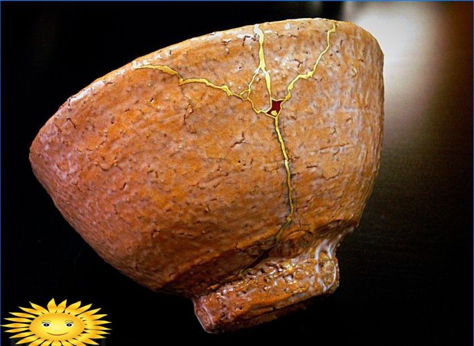 Kintsugi - die japanische Kunst, zerbrochenes Geschirr zu restaurieren