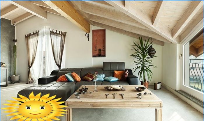 Loft-Stil im Innenraum: Raum an der Schnittstelle von Luxus und Armut