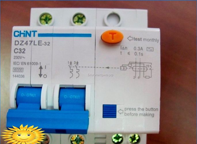 Schaltet einen RCD oder eine automatische Maschine aus, wenn die Waschmaschine eingeschaltet ist