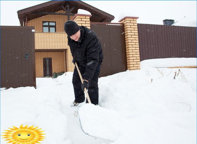 Was tun mit Schnee auf der Baustelle: 10 Tipps