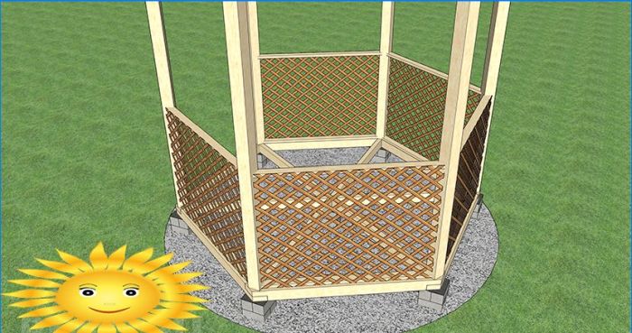 Schindel Pergola Fechten