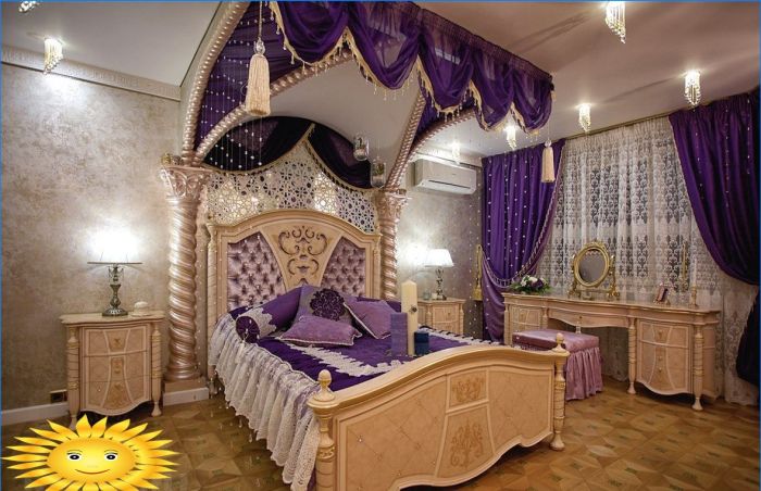 Schlafzimmer im orientalischen Stil