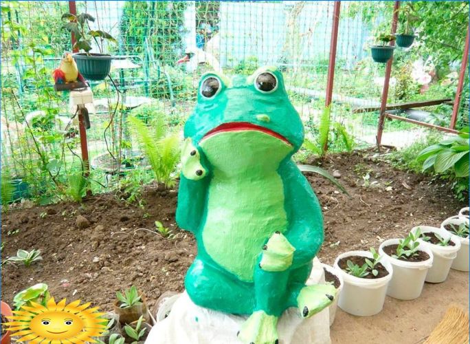 DIY-Materialien zur Herstellung von Gartenfiguren