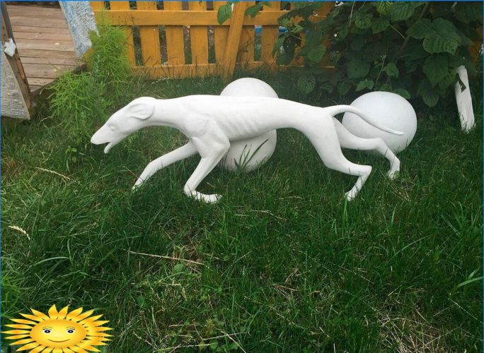 DIY-Materialien zur Herstellung von Gartenfiguren