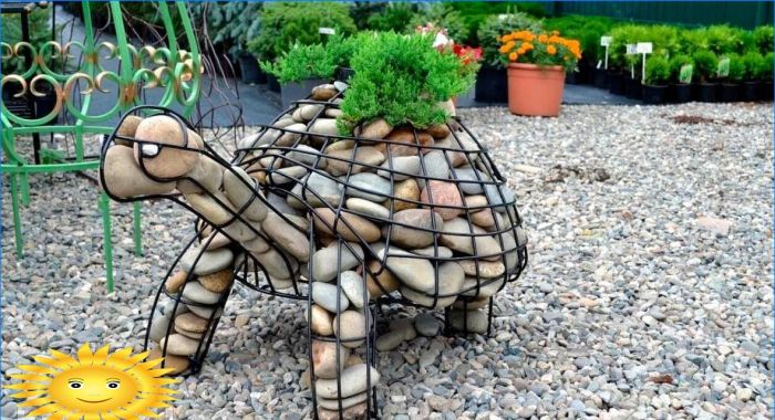 DIY-Materialien zur Herstellung von Gartenfiguren