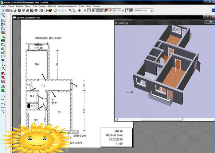 Diy Überprüfung der Programme für die Gestaltung eines Hauses oder Sommerhauses