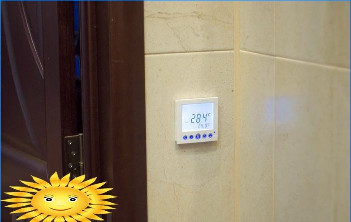 Thermostat für elektrische Fußbodenheizung