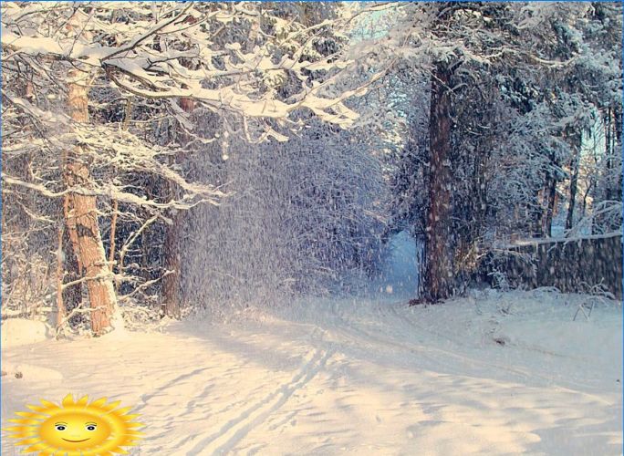 Fotosammlung: Russischer Winter im Dorf