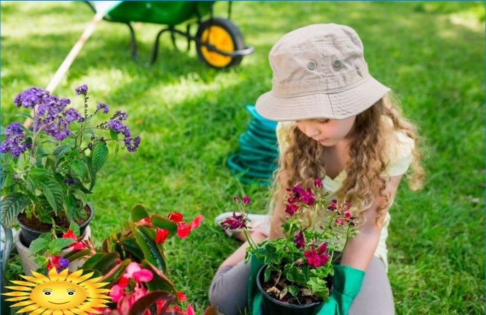 Kind auf dem Land - wir lernen die Grundlagen der Gartenarbeit und langweilen uns nicht