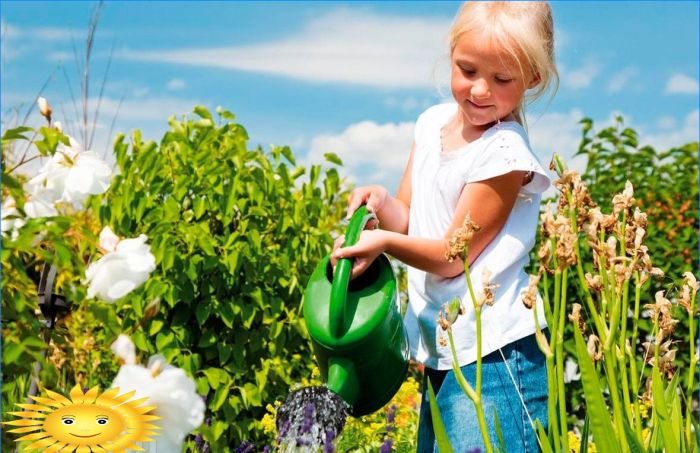 Kind auf dem Land - wir lernen die Grundlagen der Gartenarbeit und langweilen uns nicht