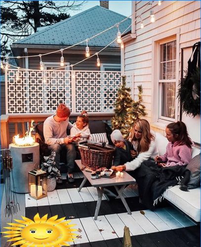 So verlängern Sie die Terrasse und die Jahreszeiten im Freien