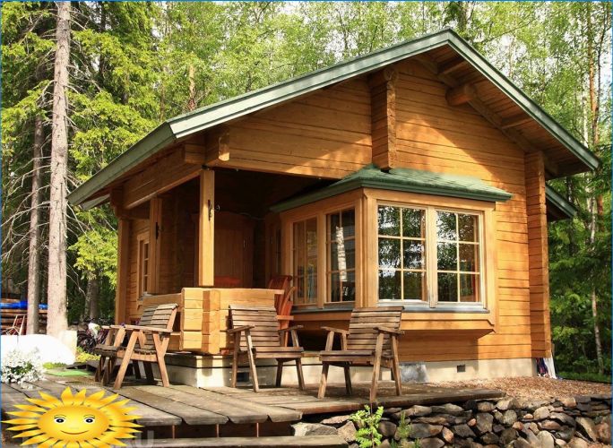 Schönes Landhaus aus Holz