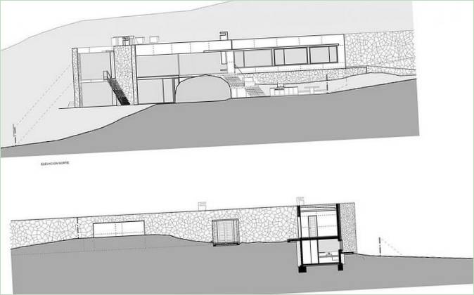 Projekt Casas 31 an der Steilküste