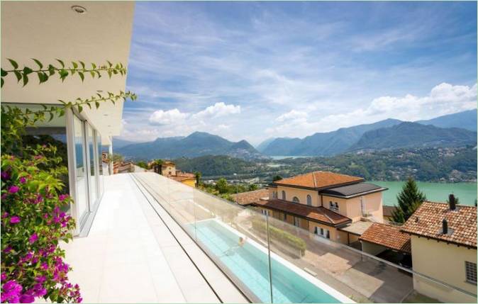 Schönes Apartment mit Panoramablick auf die Berge