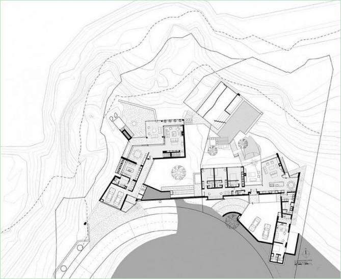 Projekt Casas 31 an der Steilküste