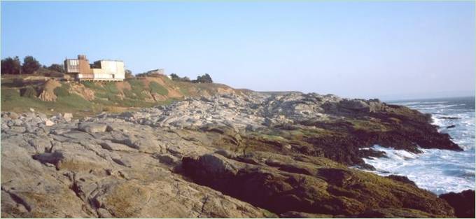 Das Strandhaus La Baronia aus der Ferne