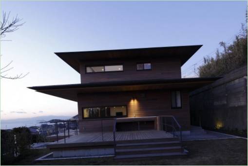 T-Residenz mit Meerblick von Kidosaki Studio in Japan