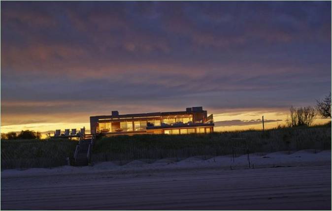 Grundstück am Meer: Front zum Sonnenuntergang