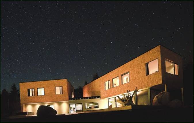 Residenz Malbaie VI Marée Basse - Blick bei Nacht