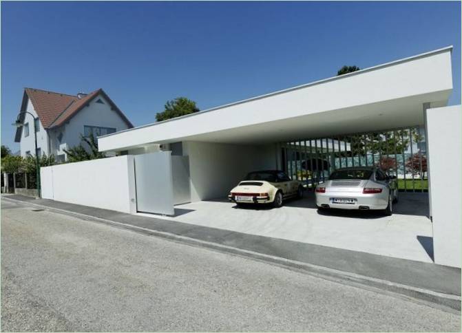 Garage bei Haus A&amp;B