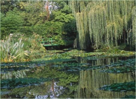 Der Garten von Claude Monet in Giverny