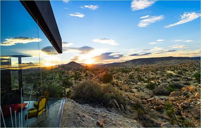 Herrlicher Bergblick vom Black Desert House von Mark Atlan