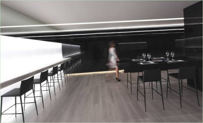 Die Vinothek Vegamar Selección, ein modernes Projekt für eine Vinothek von Fran Silvestre Arquitectos, Valencia, Spanien