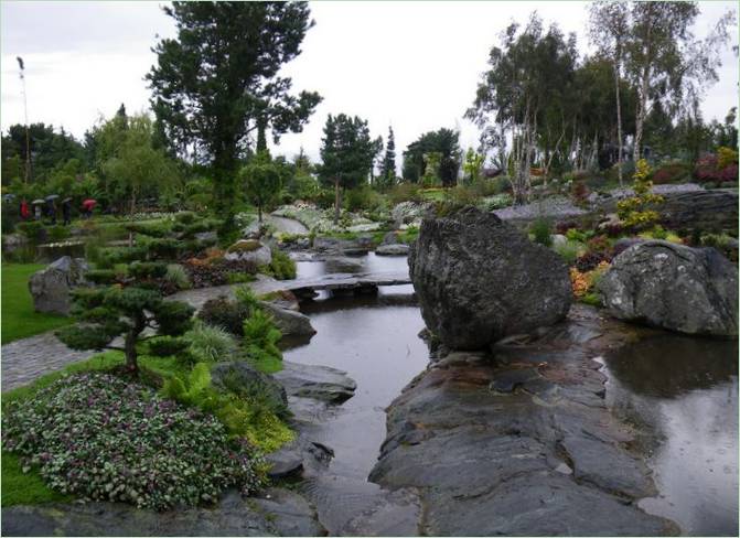 Tropischer Garten in Norwegen