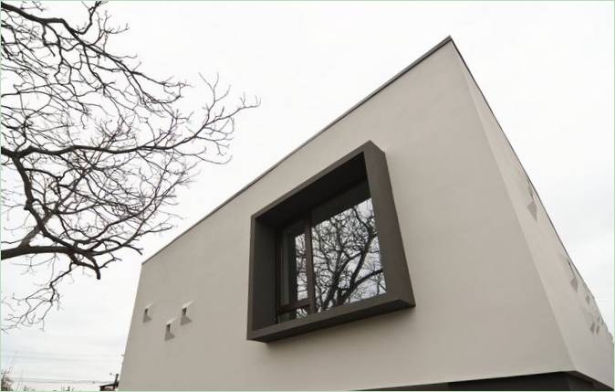 Design des Landhauses Das Haus mit den farbigen Lichtern in Rumänien