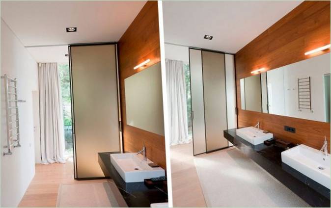 Badezimmer der SL Project Villa in Gurzuf, Krim