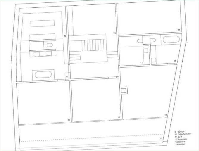 Grundrisse von 2lb House