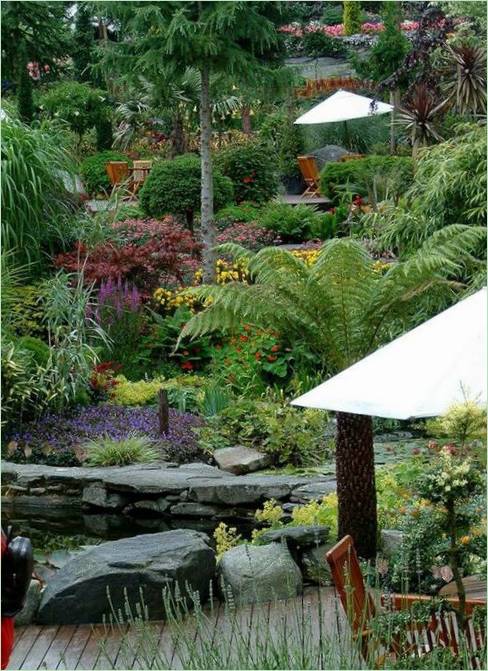 Ein tropischer Garten in Norwegen