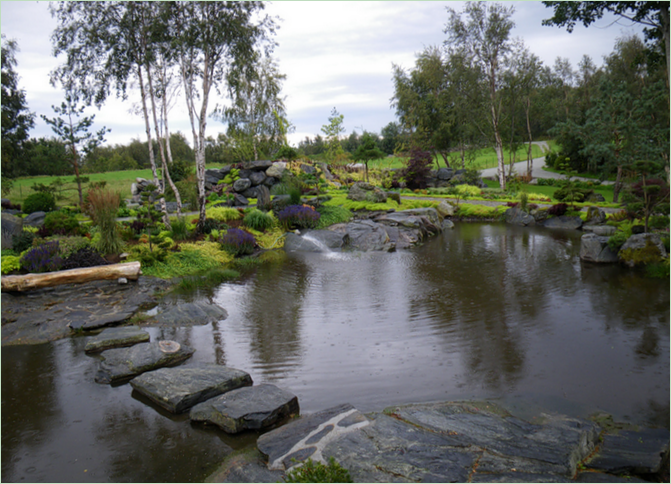 Ein tropischer Garten in Norwegen