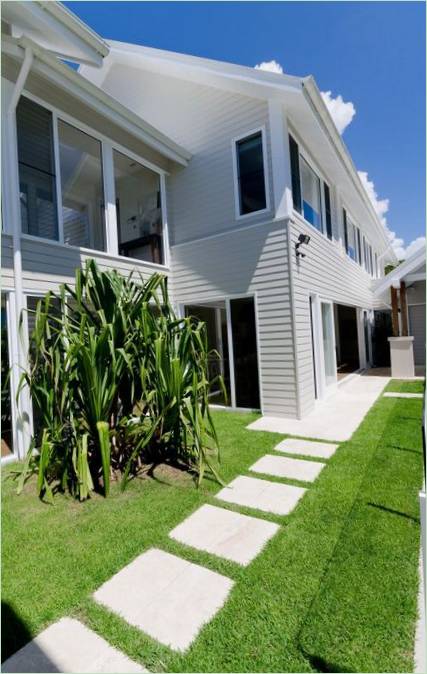 Fassade der Southport Residence in England