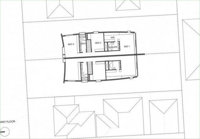 Twofold House Innenarchitektur