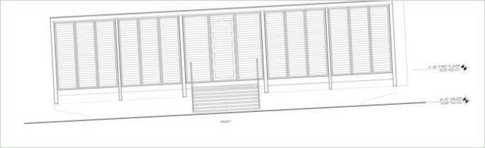 Brillhart Haus plan von Brillhart Architektur