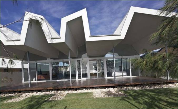 Das gewellte Haus in Australien