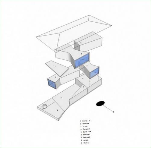 T Haus Privatgrundriss