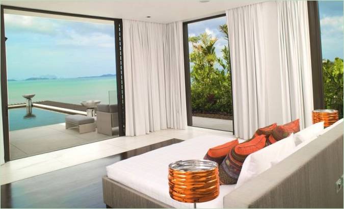 Das atemberaubende Design der Absolute Beachfront Villa