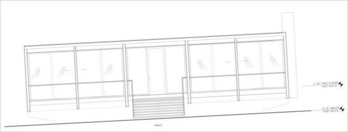 Brillhart Haus plan von Brillhart Architektur