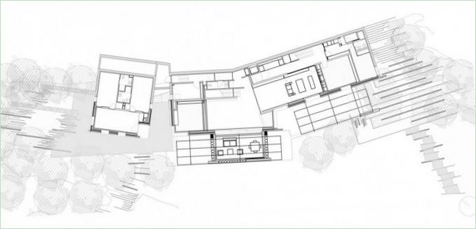 Innenarchitektur für die Wohnanlage Haus in El Ampurdán in Katalonien