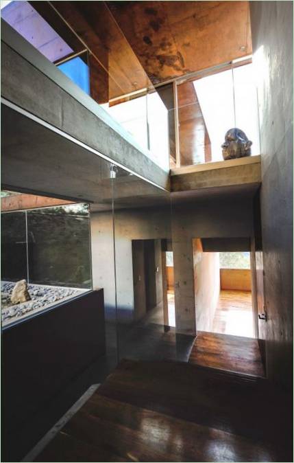 Innenarchitektur eines Privathauses Narigua House in Mexiko